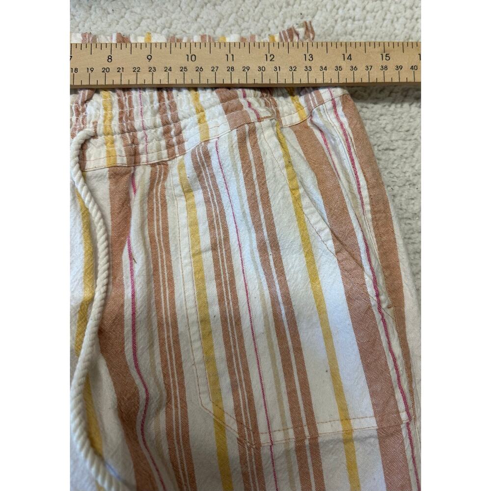 Roxy Womens Oceanside Yarn Dye Pants Medium - Picture 6 of 11
